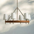 Hasting Round Chandelier 6/8/10 - Light - 6 - LightJoyfuzzy