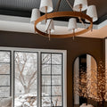 Hasting Round Chandelier 6/8/10 - Light - 6 - LightJoyfuzzy