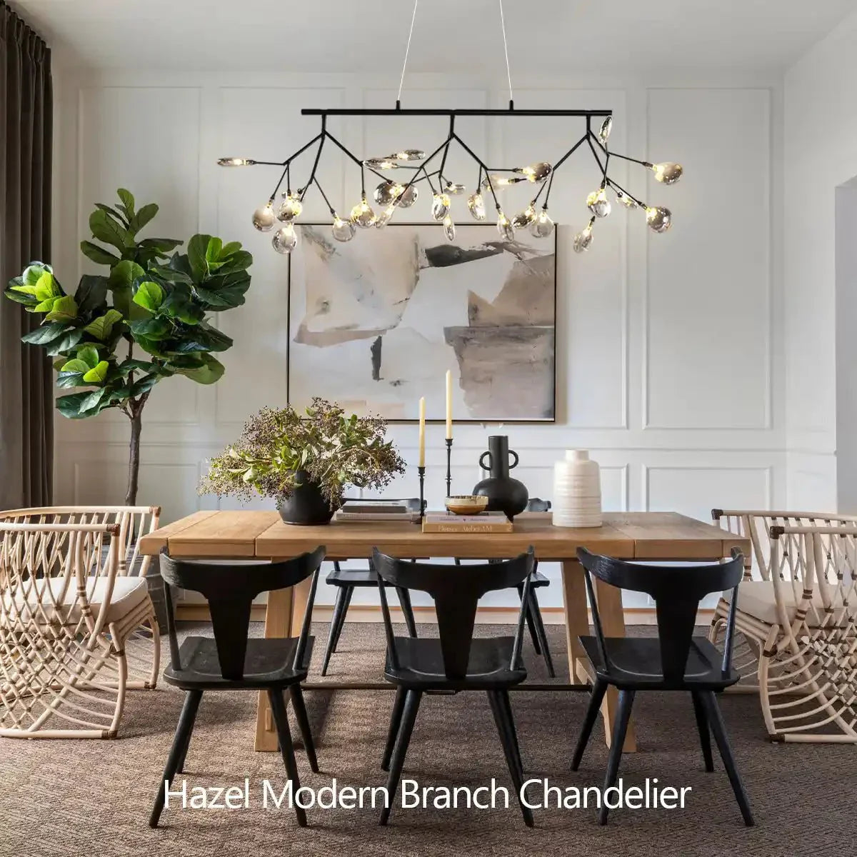 Hazel Modern Branch Chandelier - Joyfuzzy