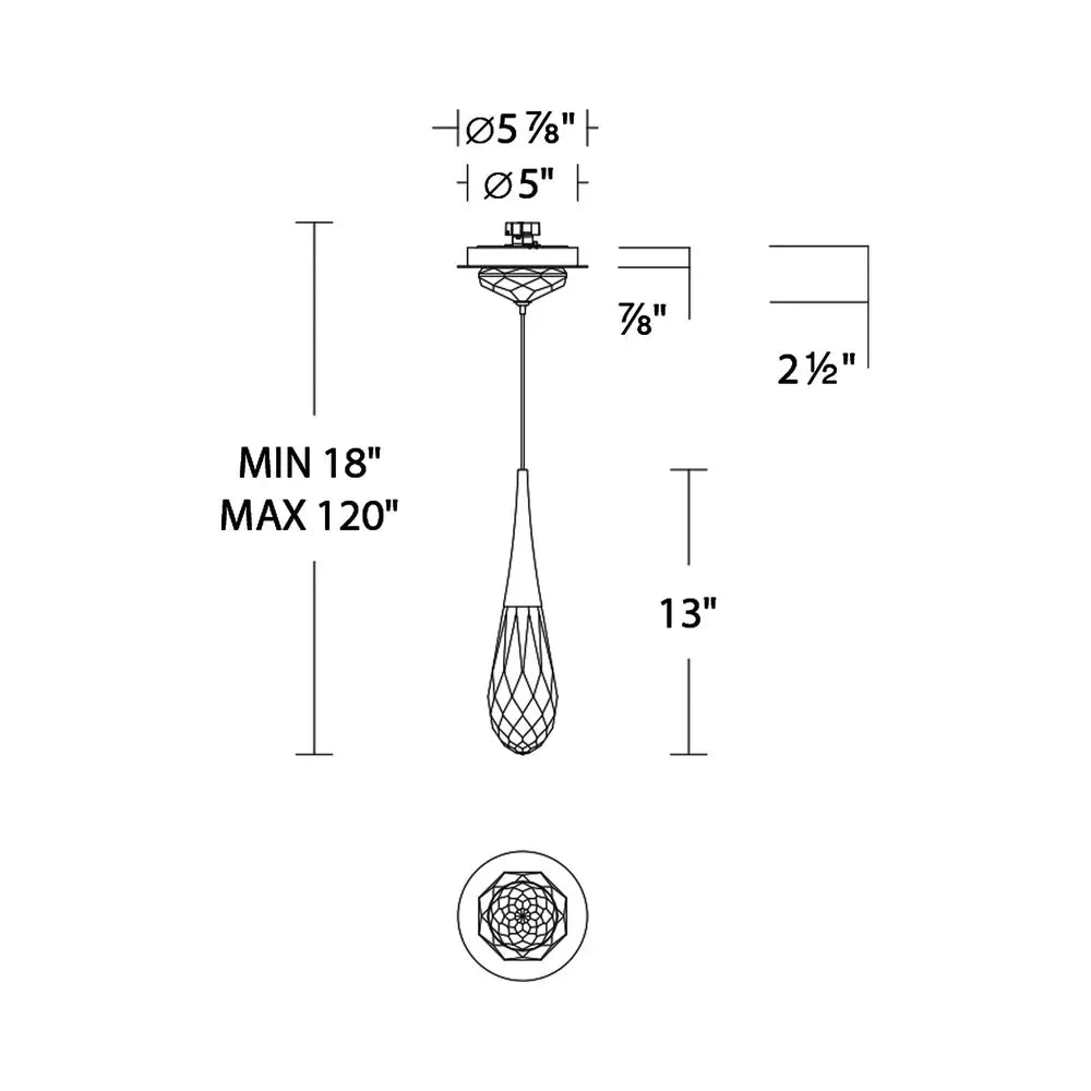 Hibiscus LED Mini Pendant Light - Joyfuzzy