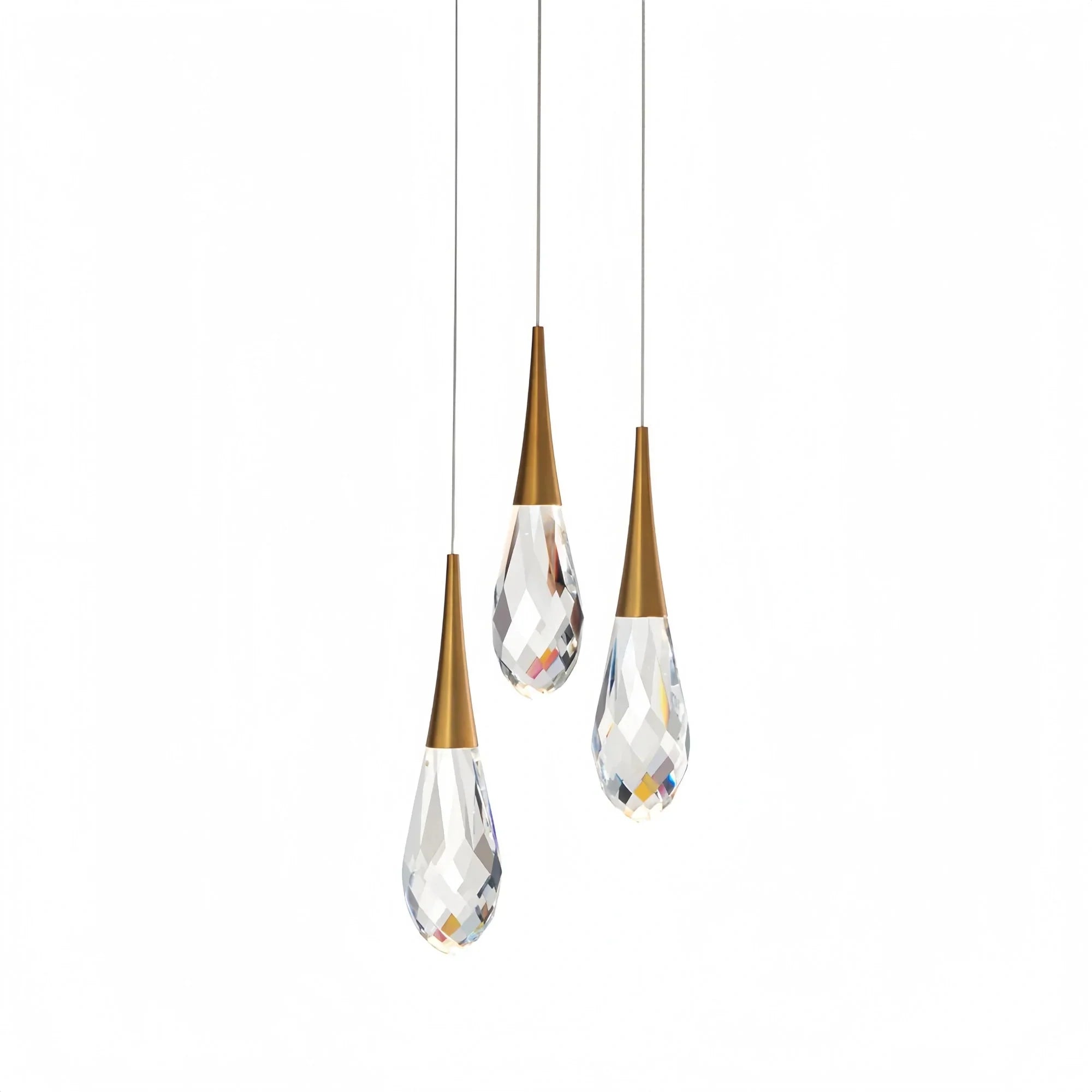 Hibiscus LED Multi Light Pendant Light Round Chandelier - Joyfuzzy