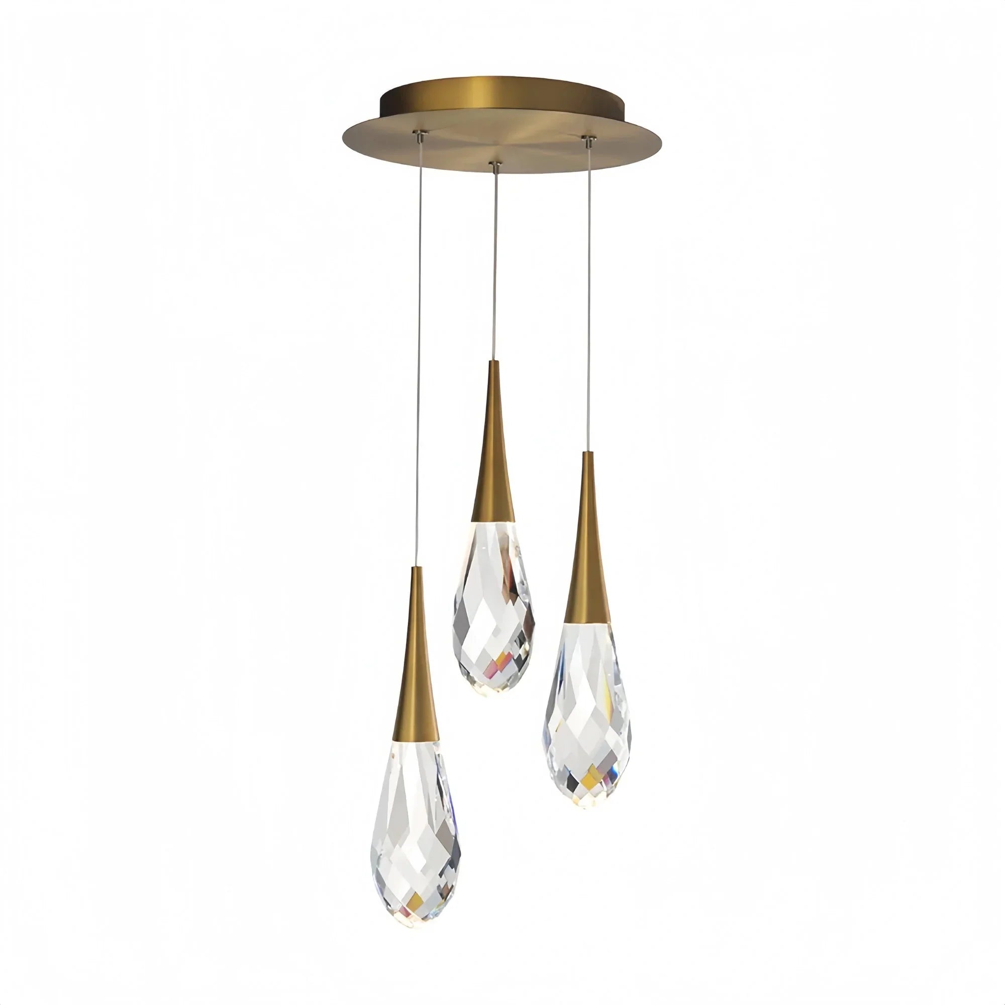 Hibiscus LED Multi Light Pendant Light Round Chandelier - Joyfuzzy