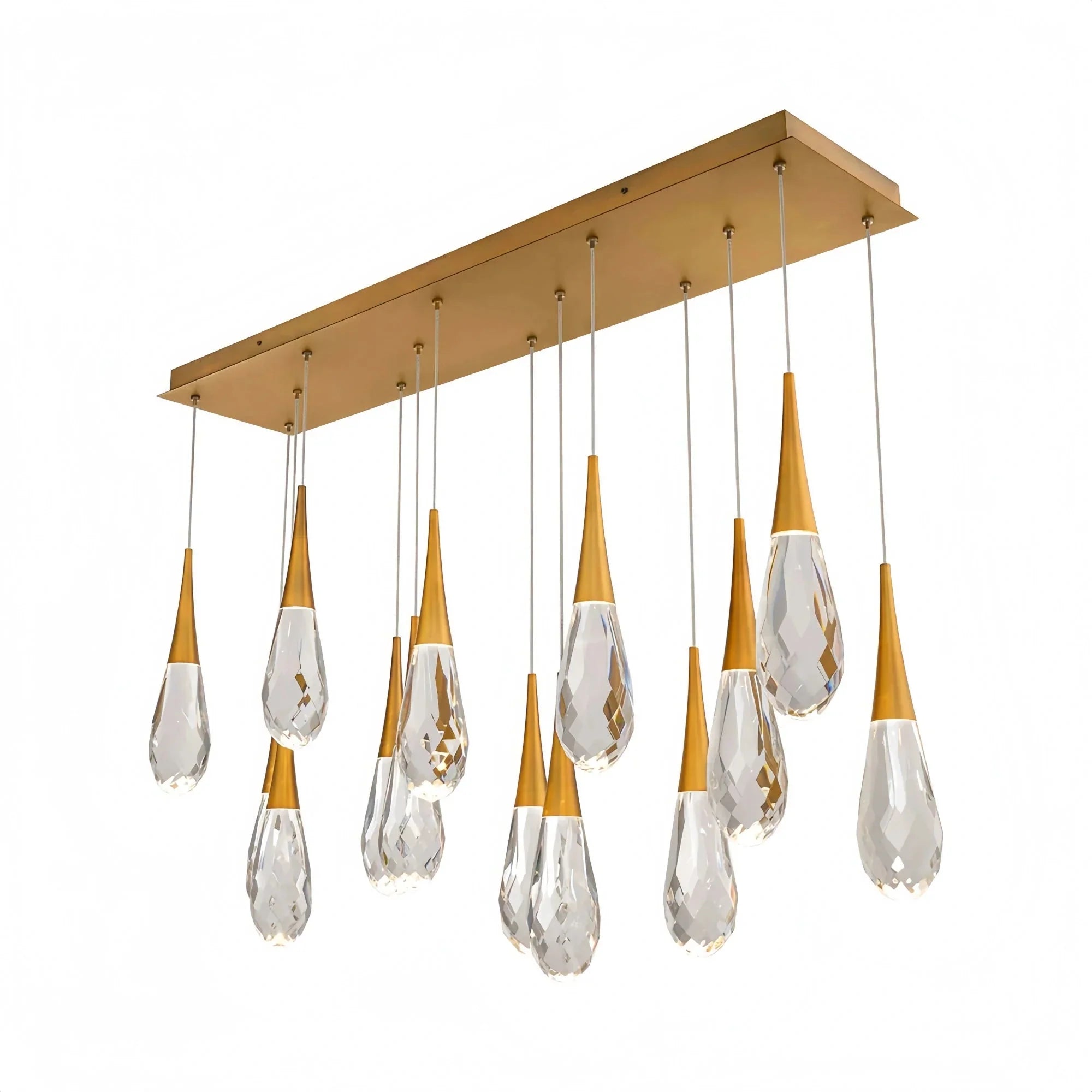 Hibiscus Linear LED Multi Pendant Light - Joyfuzzy