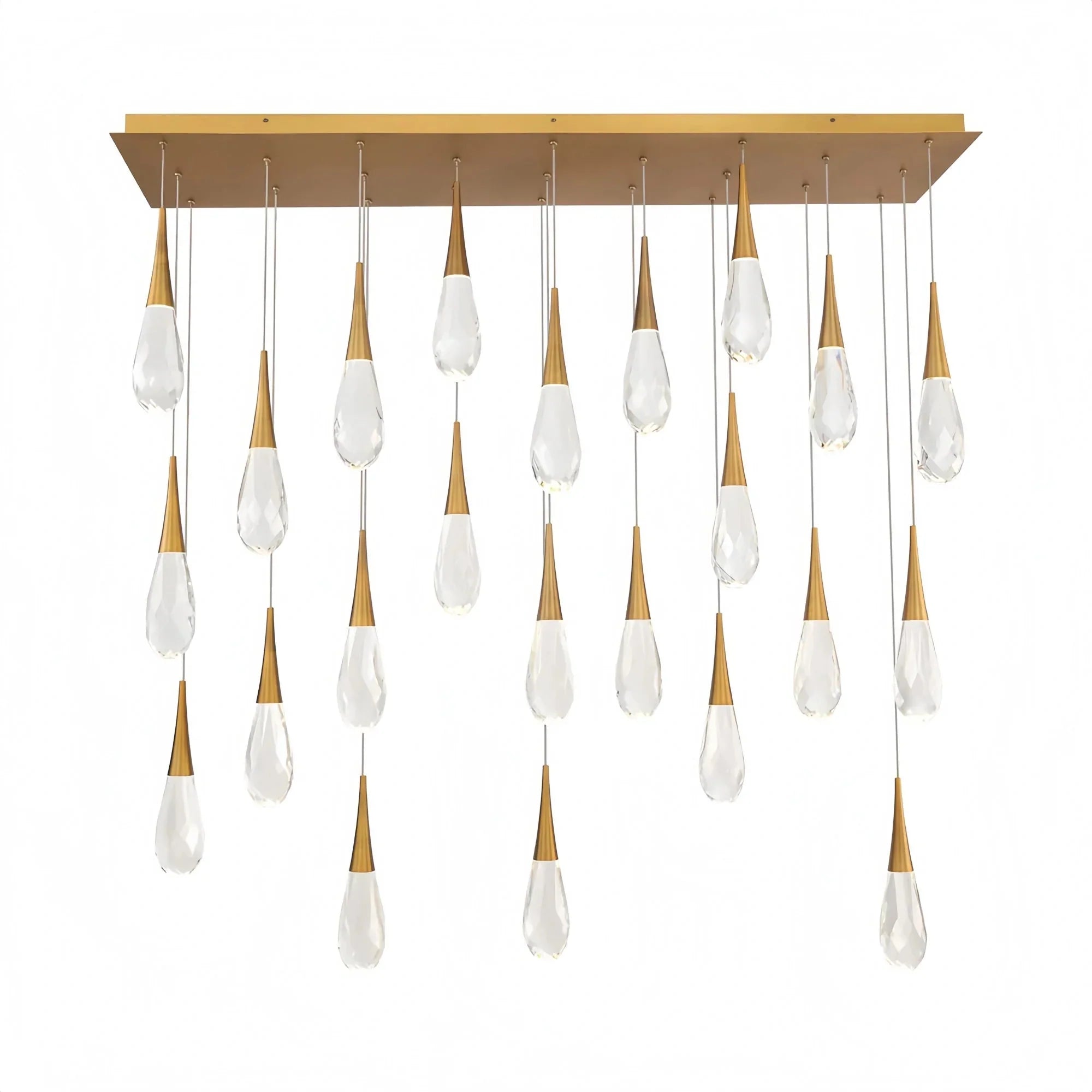 Hibiscus Linear LED Multi Pendant Light - Joyfuzzy