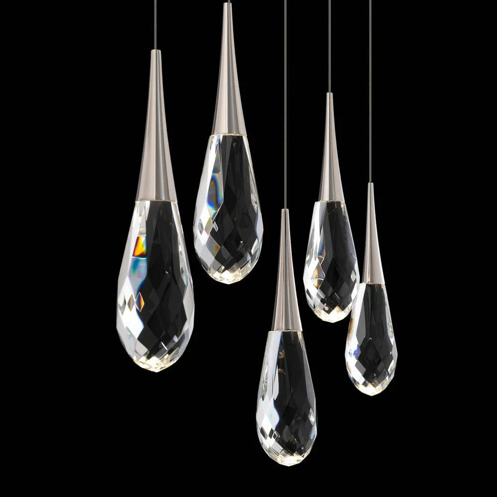 Hibiscus Linear LED Multi Pendant Light - Joyfuzzy