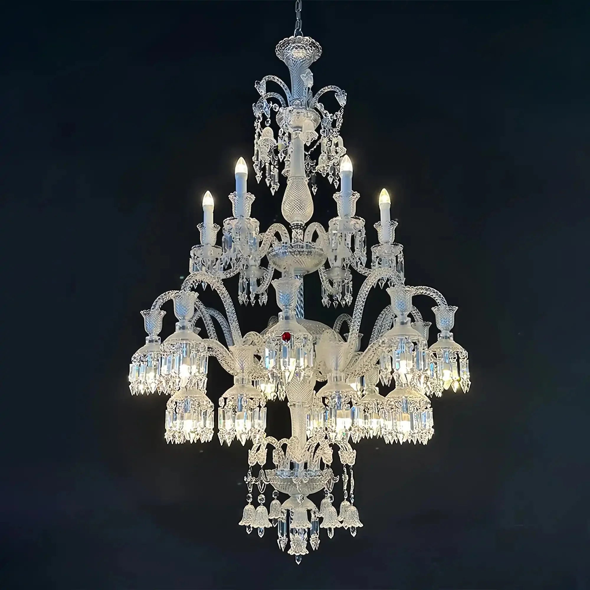 High Quality Lustre Solstice Chandelier Crystal Lighting 18 Lights - Joyfuzzy
