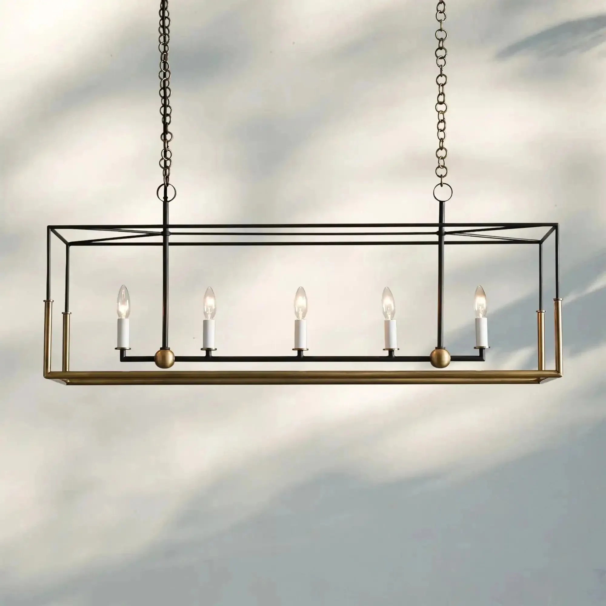 Holt 4/5 Lights Linear Chandelier - Joyfuzzy