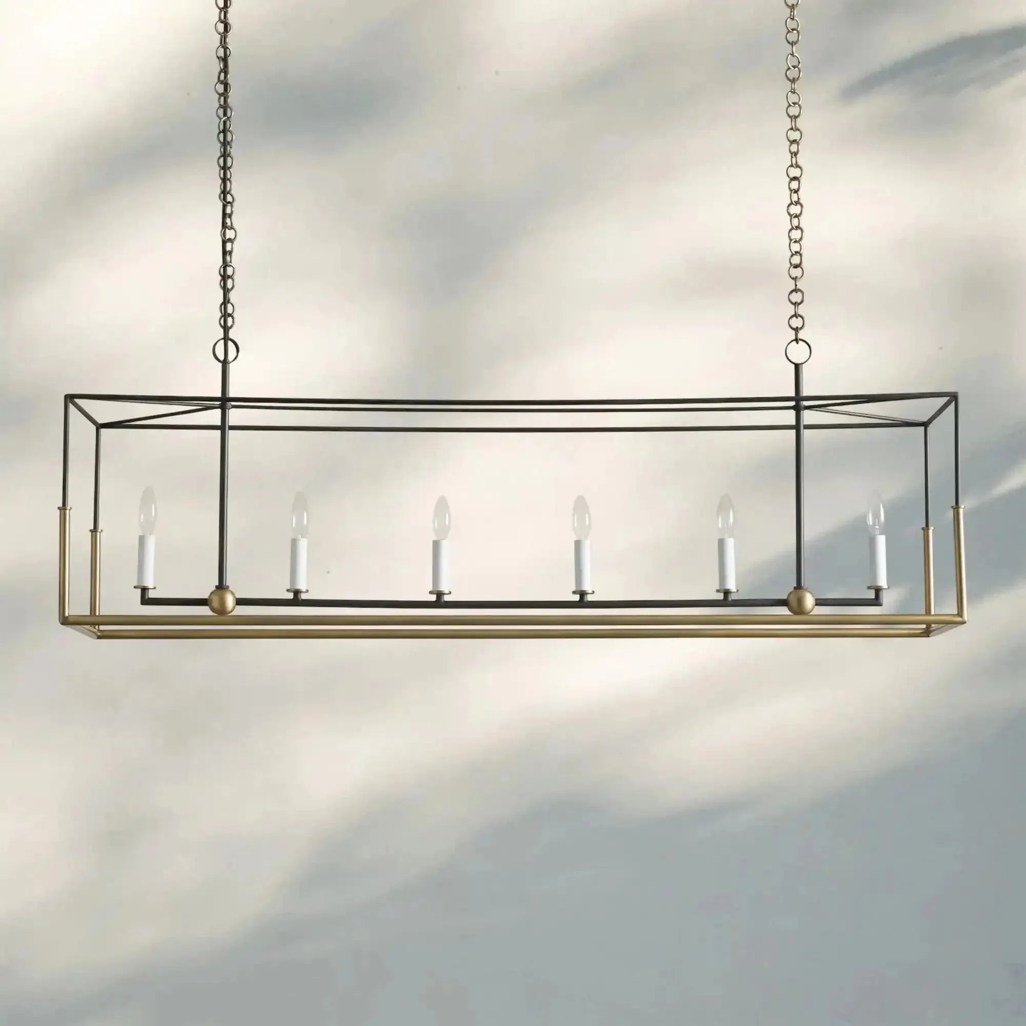 Holt 4/5 Lights Linear Chandelier - Joyfuzzy