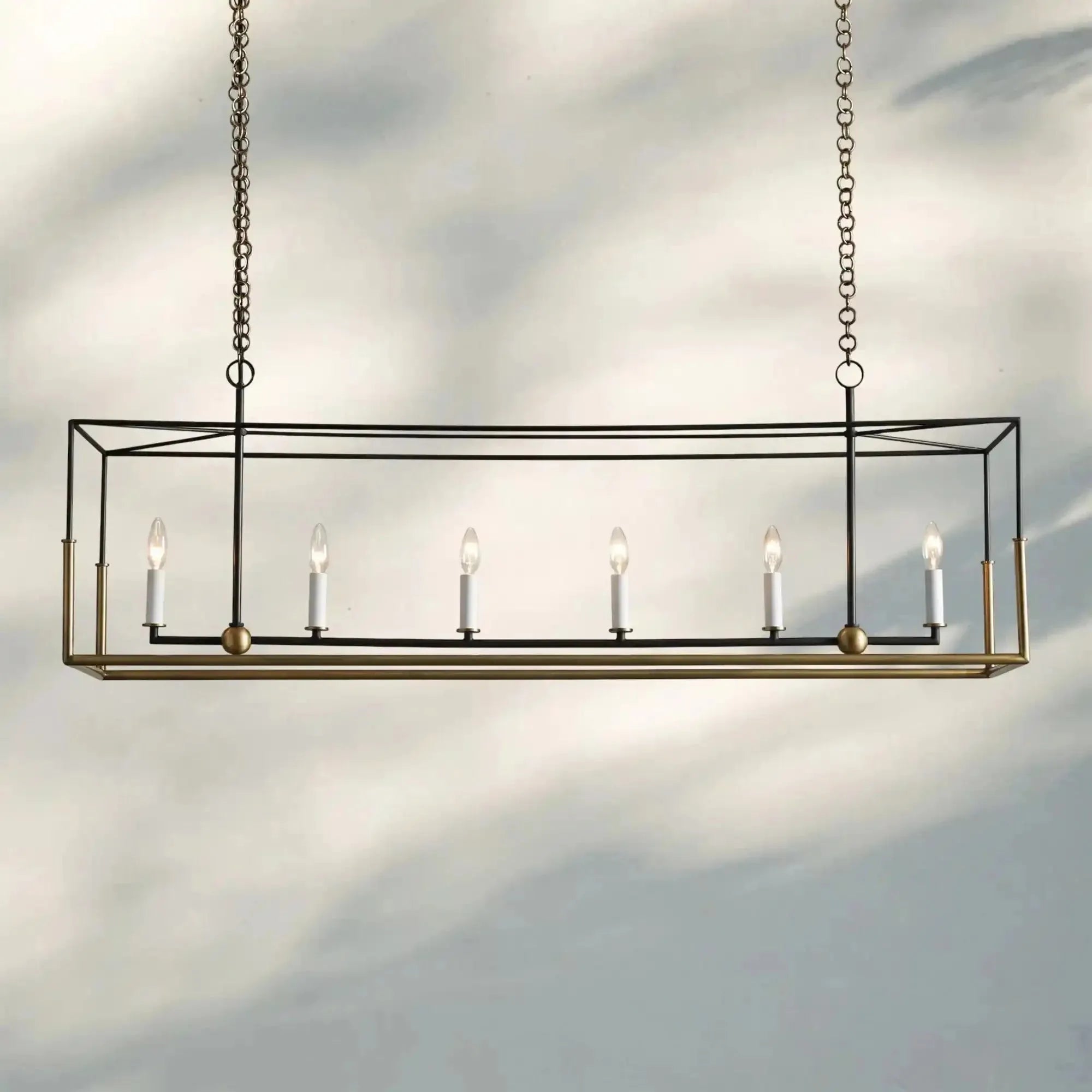 Holt 4/5 Lights Linear Chandelier - Joyfuzzy