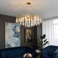 Hurrey Branch Crystal Rain Chandelier - 39.37