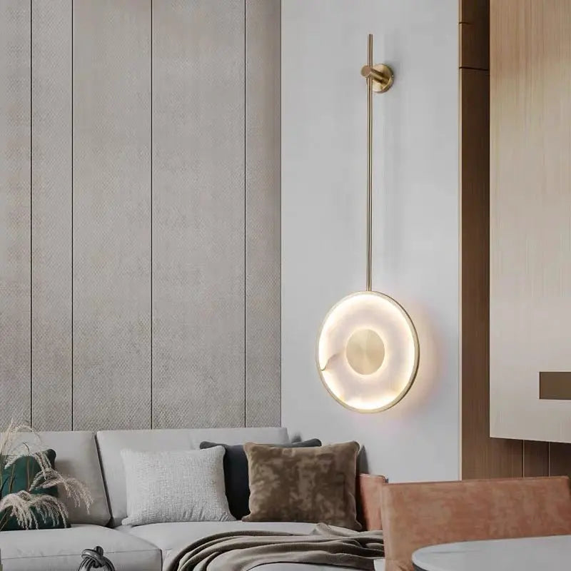 Alabaster Bedside Wall Mounted Lamps Wall Sconce [product_tags] Fabtiko