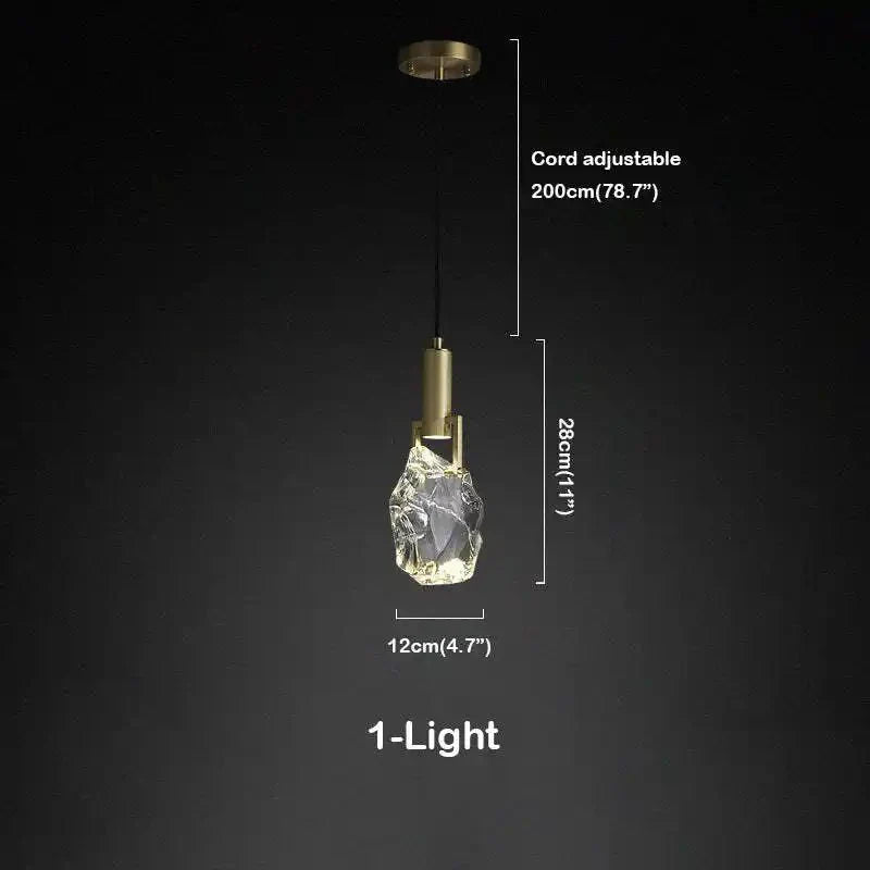 Irregular crystal pendant 6 styles - Joyfuzzy
