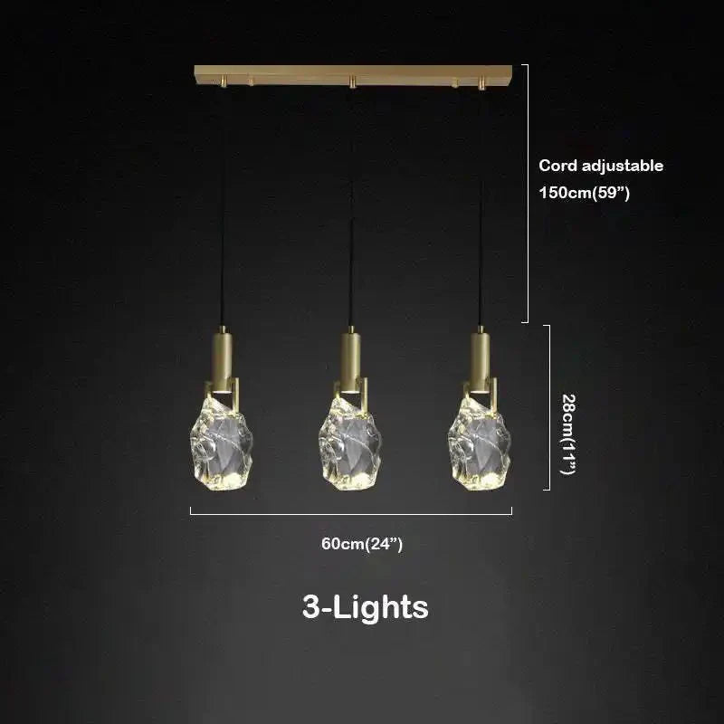 Irregular crystal pendant 6 styles - Joyfuzzy