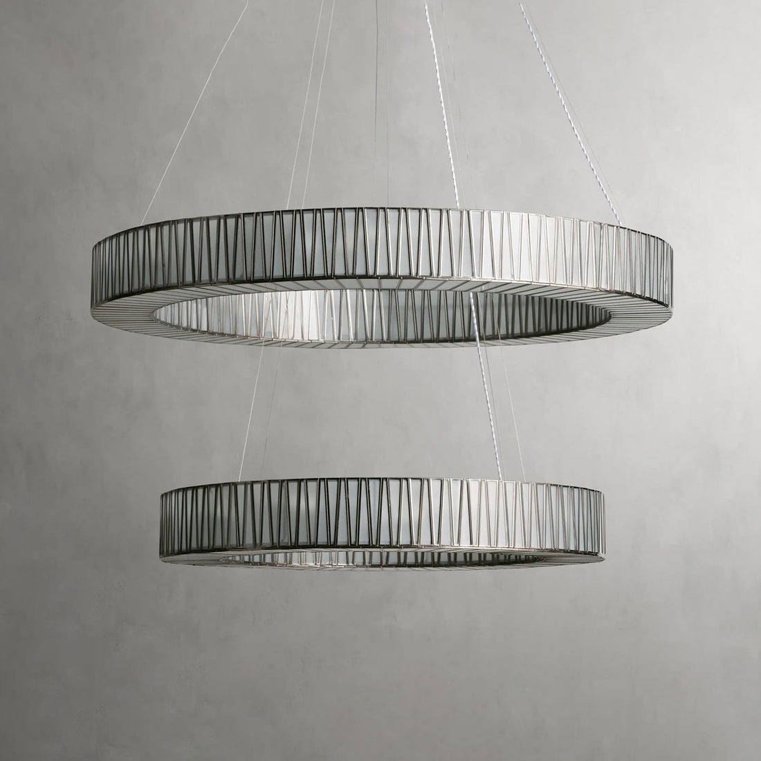 Jeunet 2-Tier Round Chandelier