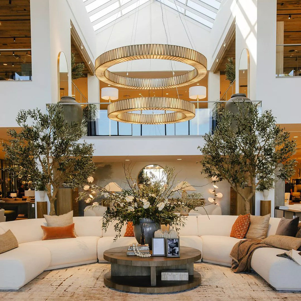 Jeunet 2-Tier Round Chandelier
