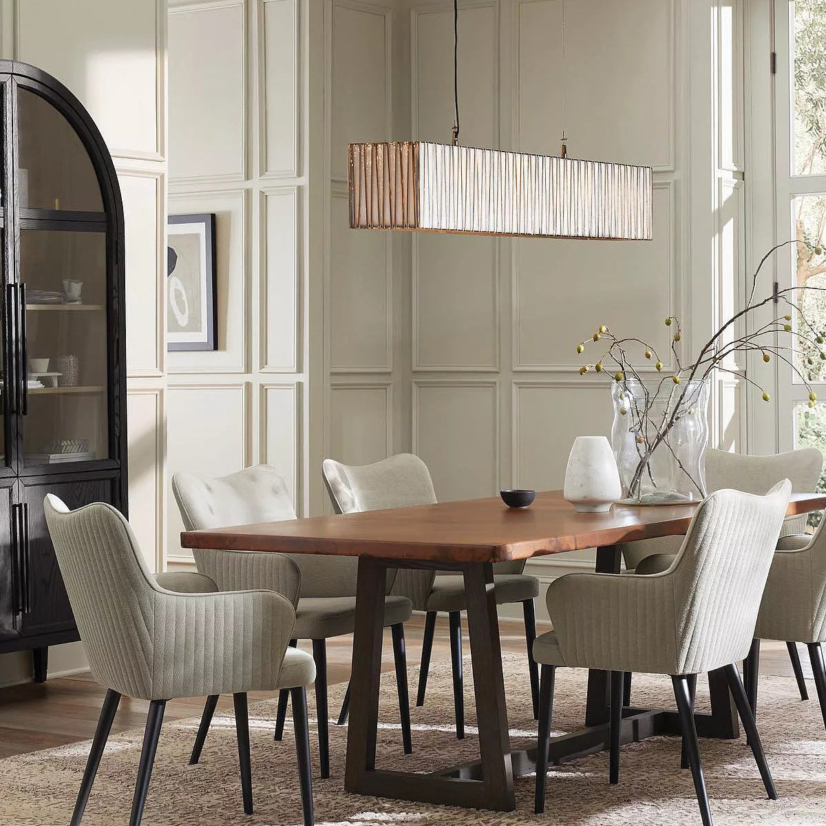 Jeunet Rectangular Chandelier