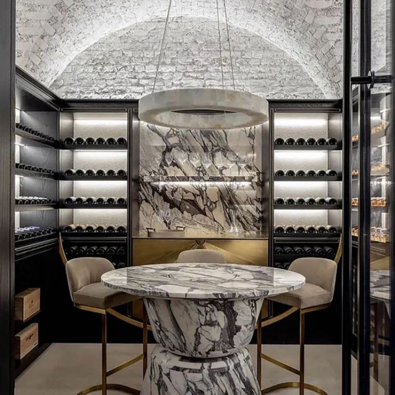 Karen Calcite Ring Chandelier 30″39″