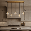 Bossen suspension chandelier full view