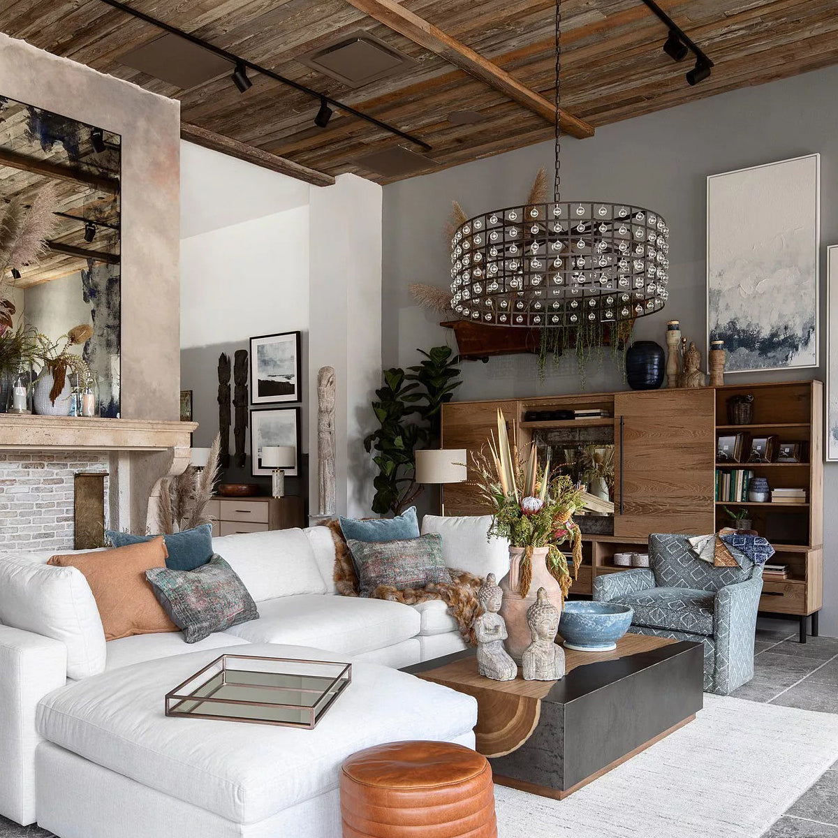 La Cage Round Chandelier