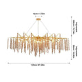 Lacuna Dining Room Branch Chandelier - L120 (L47¼