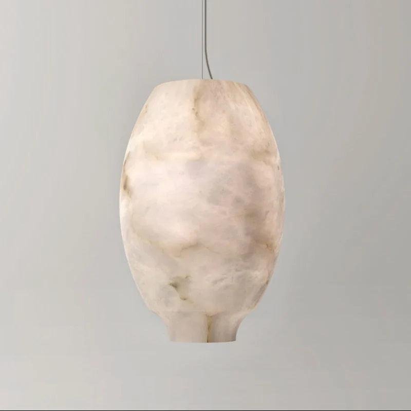 Larry Alabaster Lantern Bedside Pendant Light - SmallJoyfuzzy