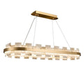 Larry Modern Oval Marble Island Chandelier - Joyfuzzy