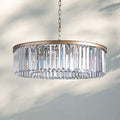Leyland Crystal Round Chandelier-