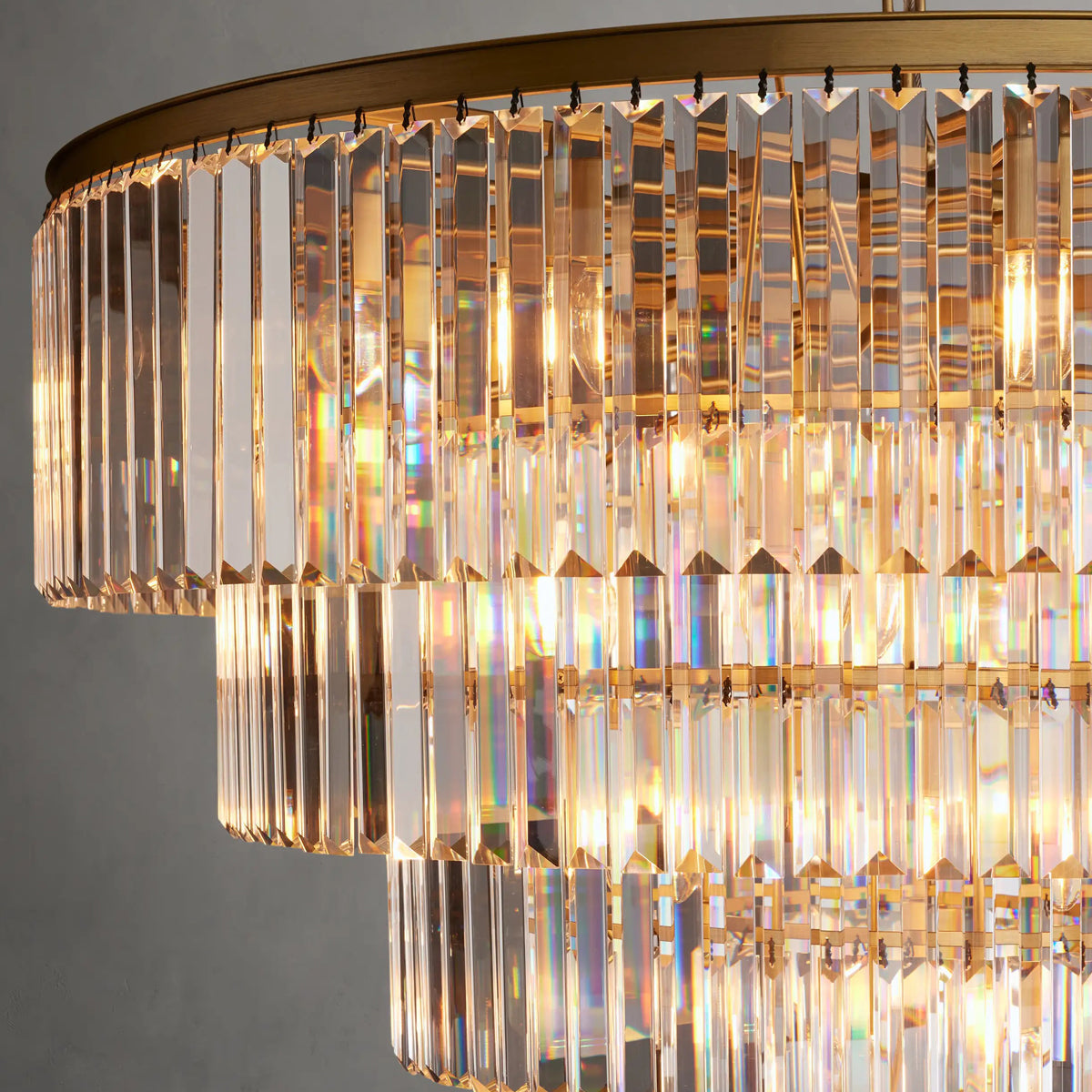 Leyland Tiered Round Chandelier