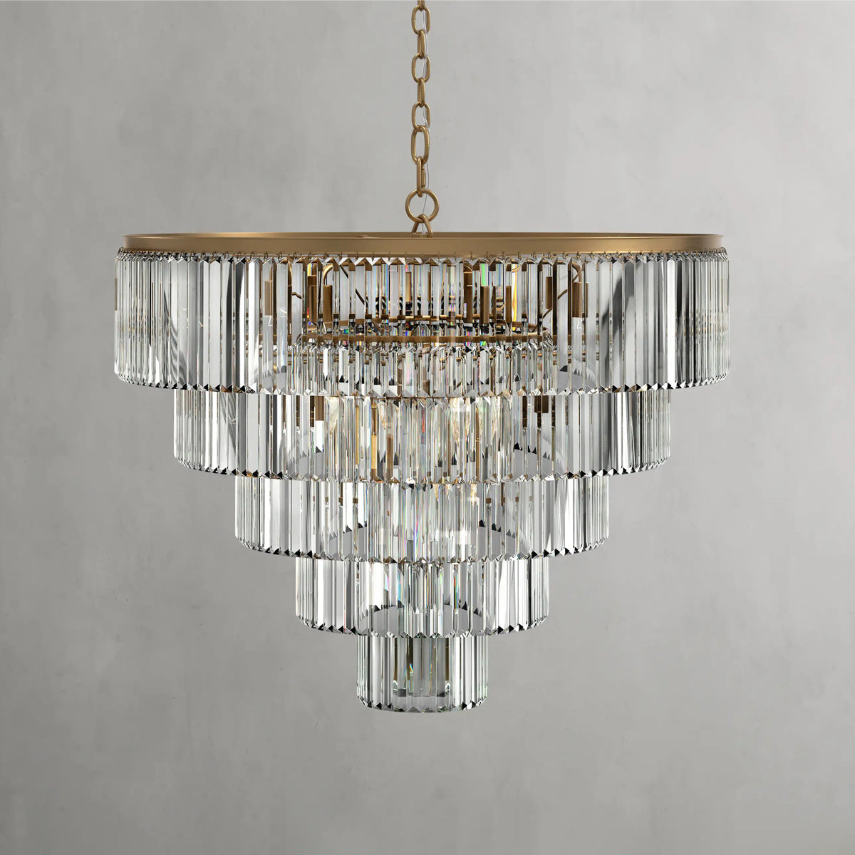 Leyland Tiered Round Chandelier
