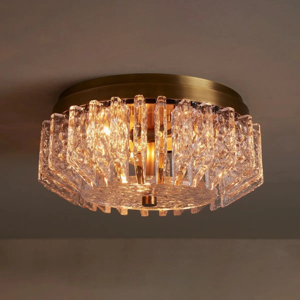 Liliana Flush Mount Brass