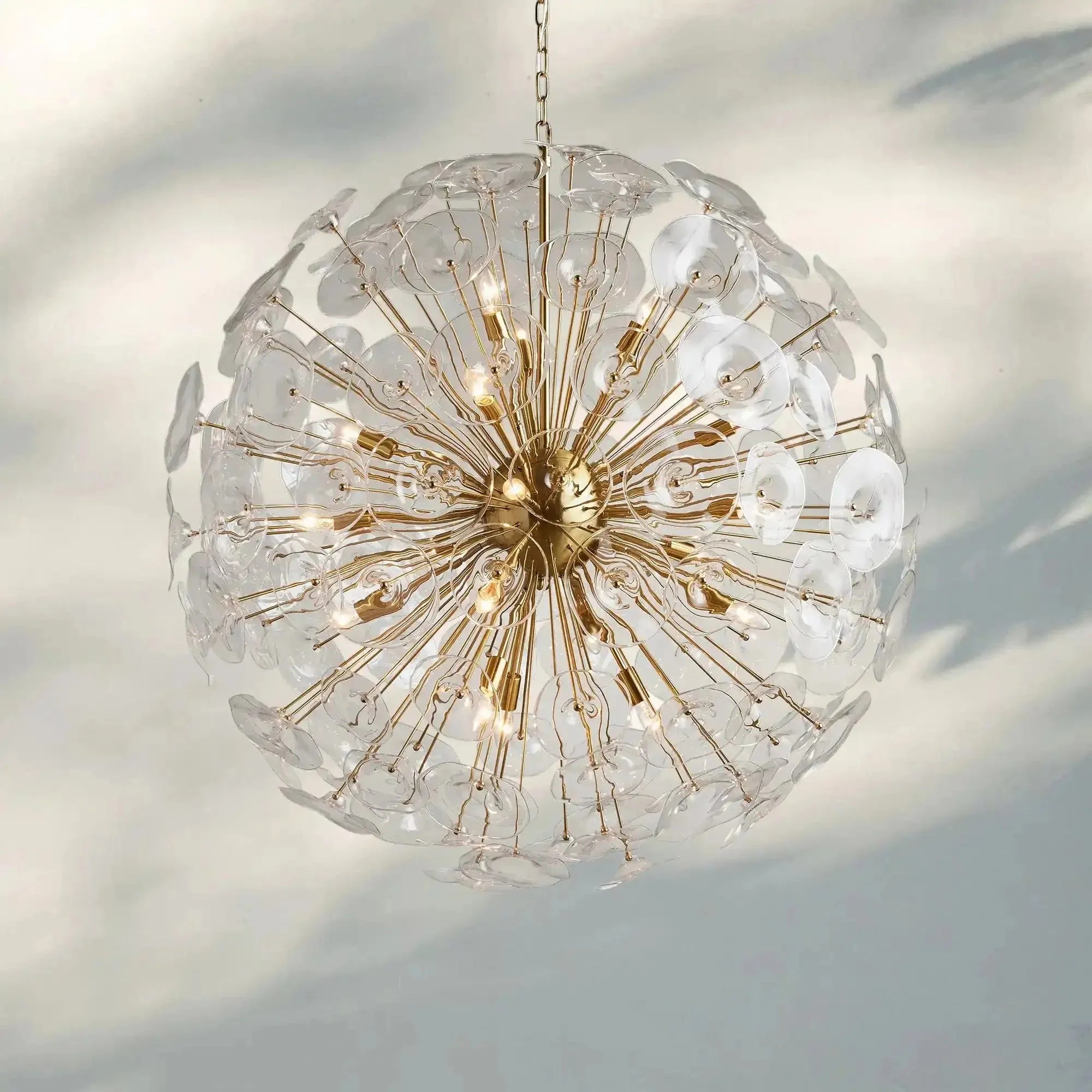 Lily Round Chandelier 8/10/19 Light - Joyfuzzy
