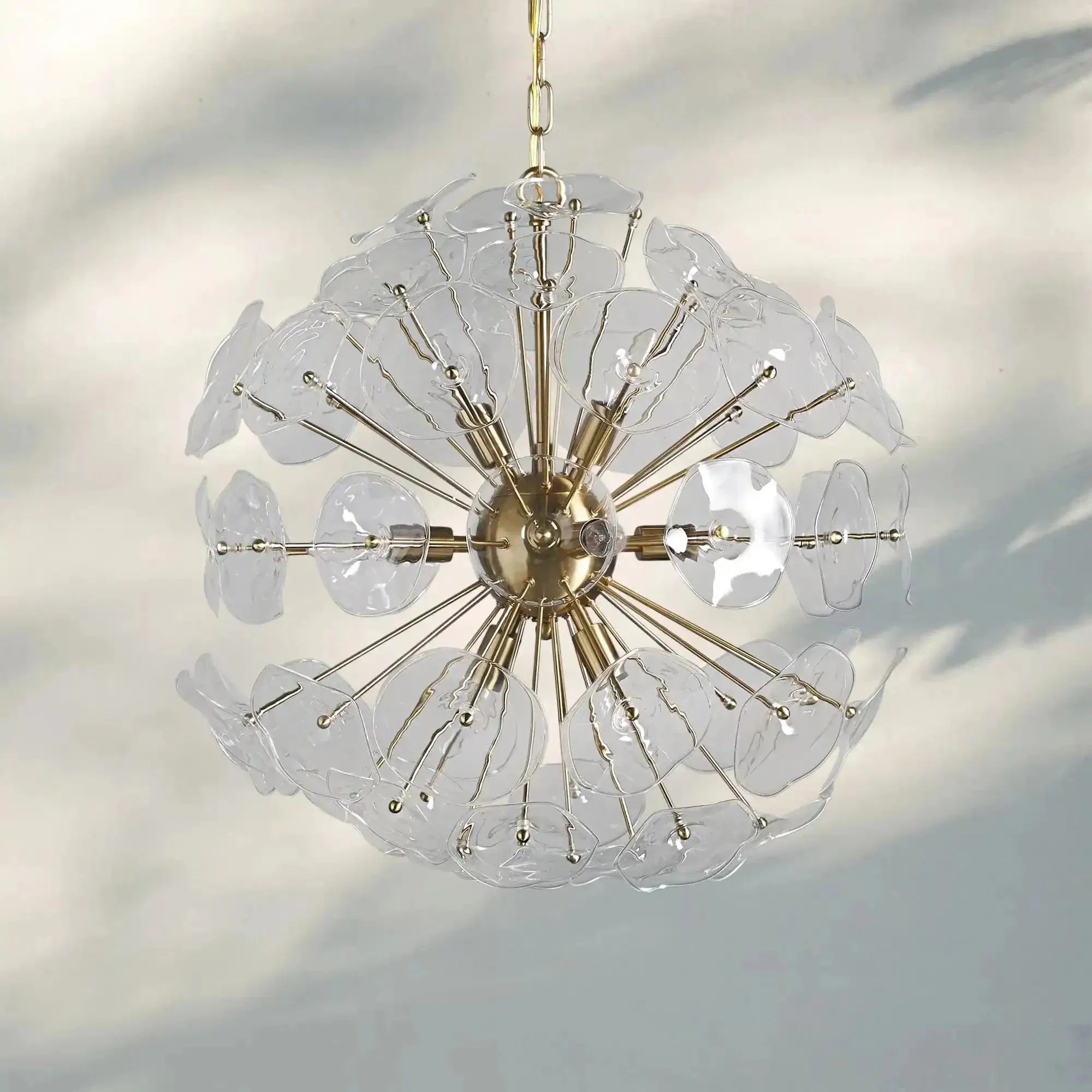 Lily Round Chandelier 8/10/19 Light - Joyfuzzy