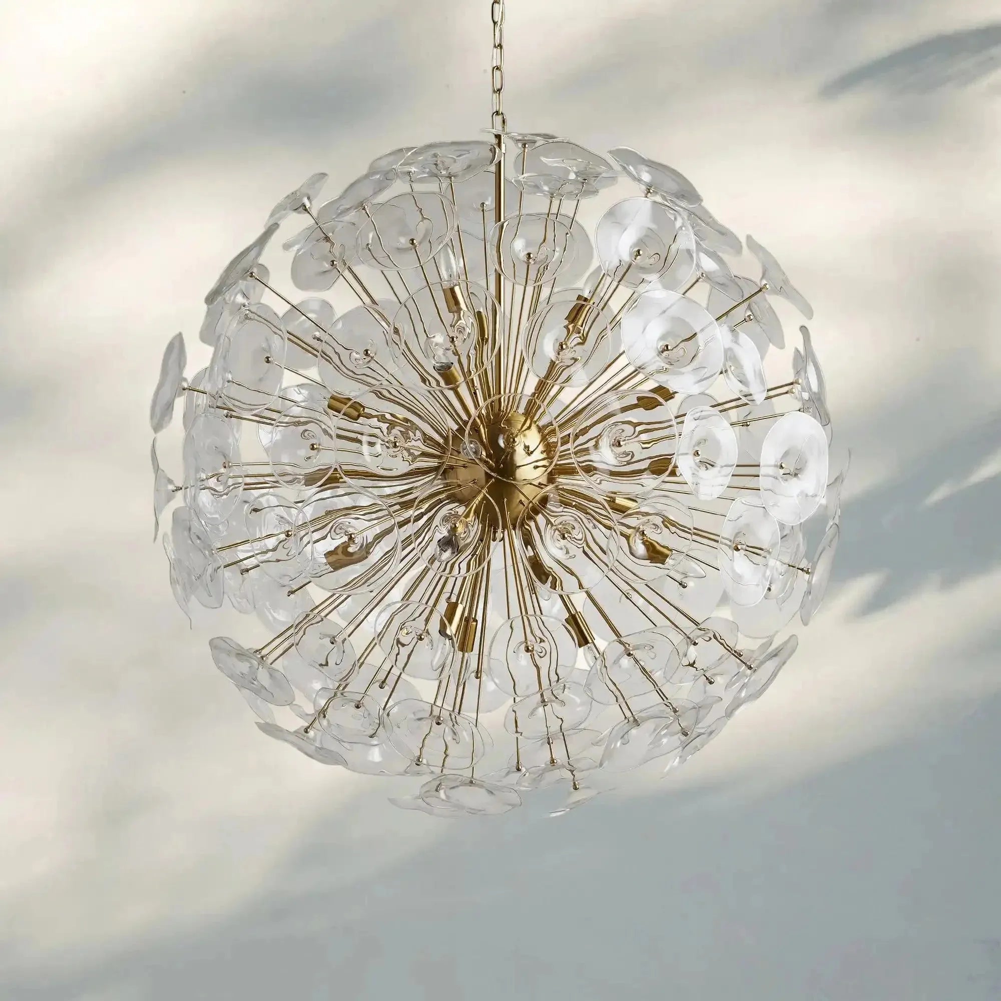Lily Round Chandelier 8/10/19 Light - Joyfuzzy