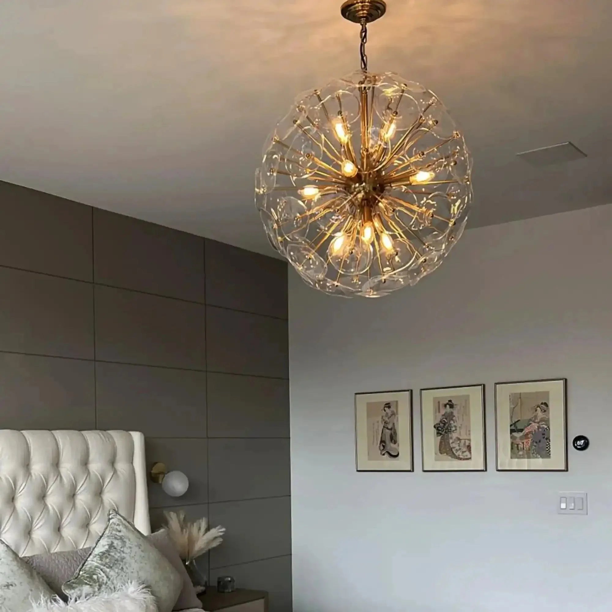 Lily Round Chandelier 8/10/19 Light - Joyfuzzy