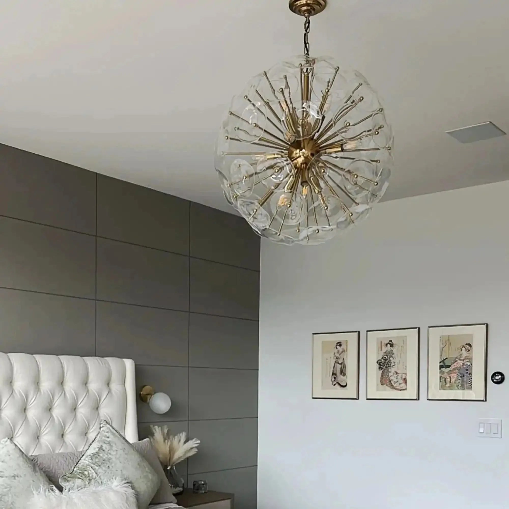 Lily Round Chandelier 8/10/19 Light - Joyfuzzy