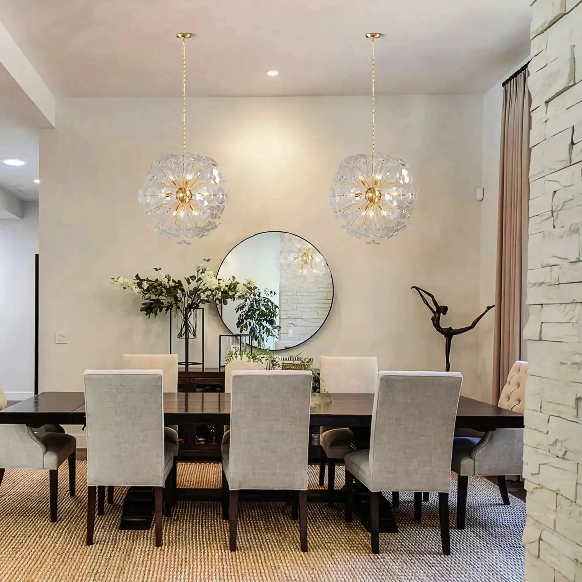 Lily Round Chandelier 8/10/19 Light - Joyfuzzy