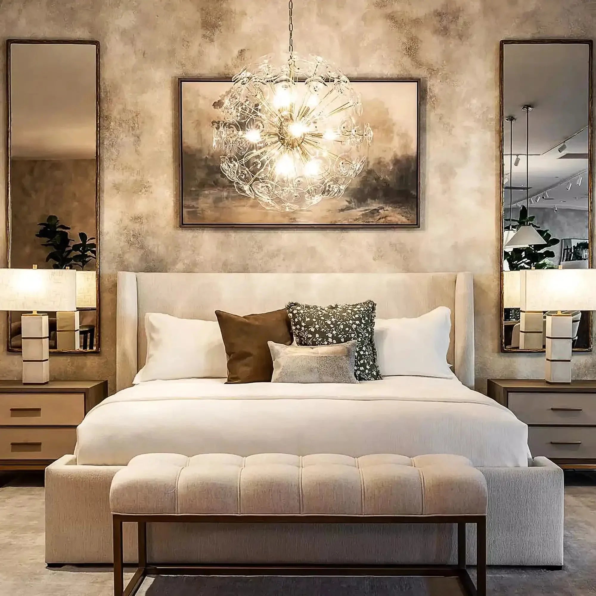 Lily Round Chandelier 8/10/19 Light - Joyfuzzy