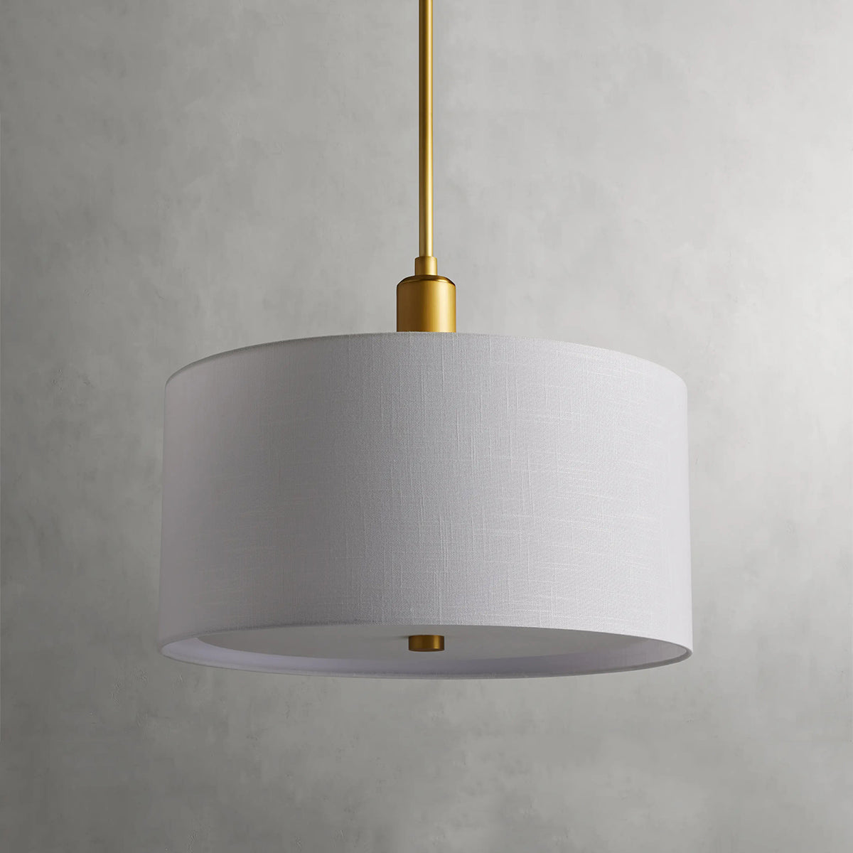 Linden Pendant Brass