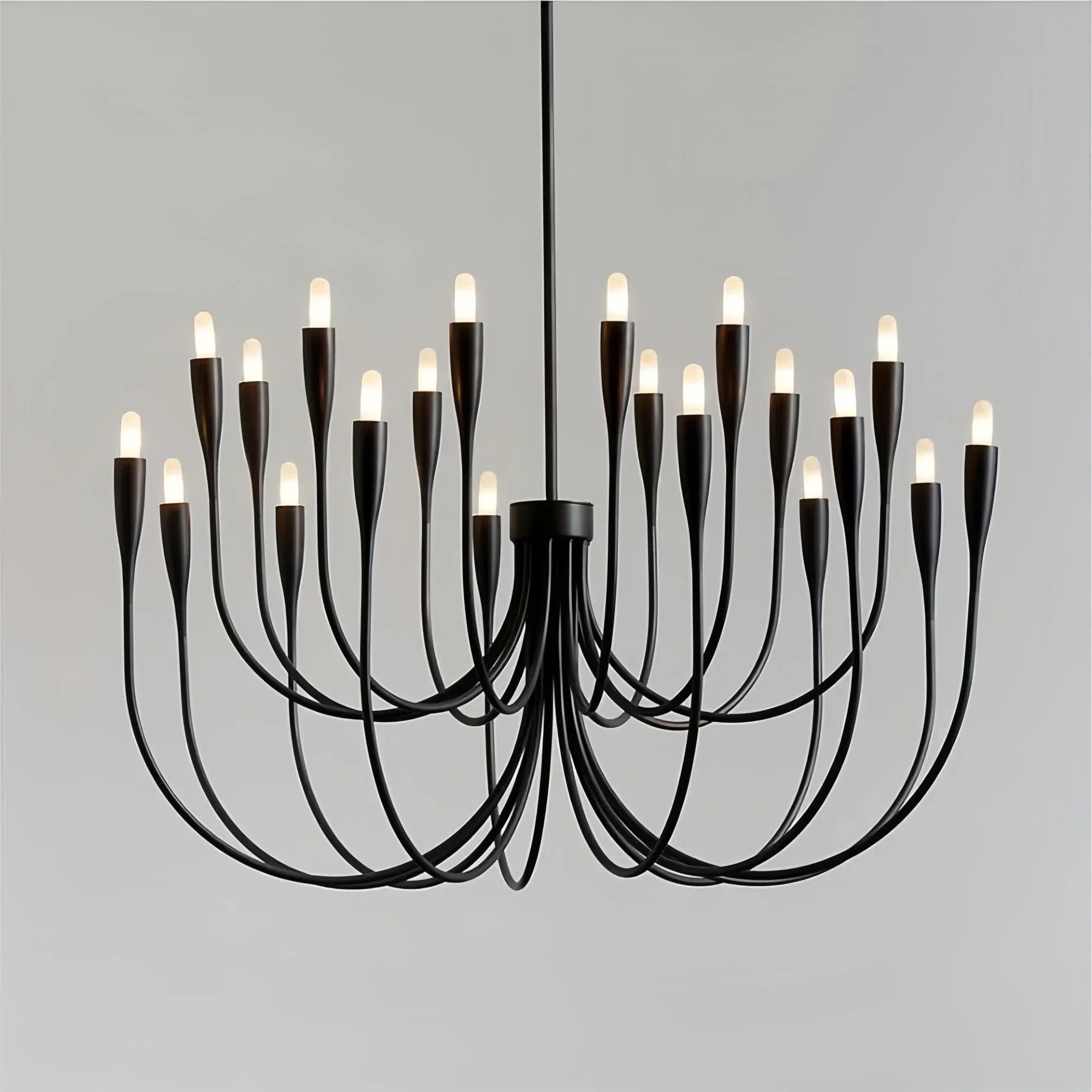 Liona Large Brass Candelabra Chandelier Light-