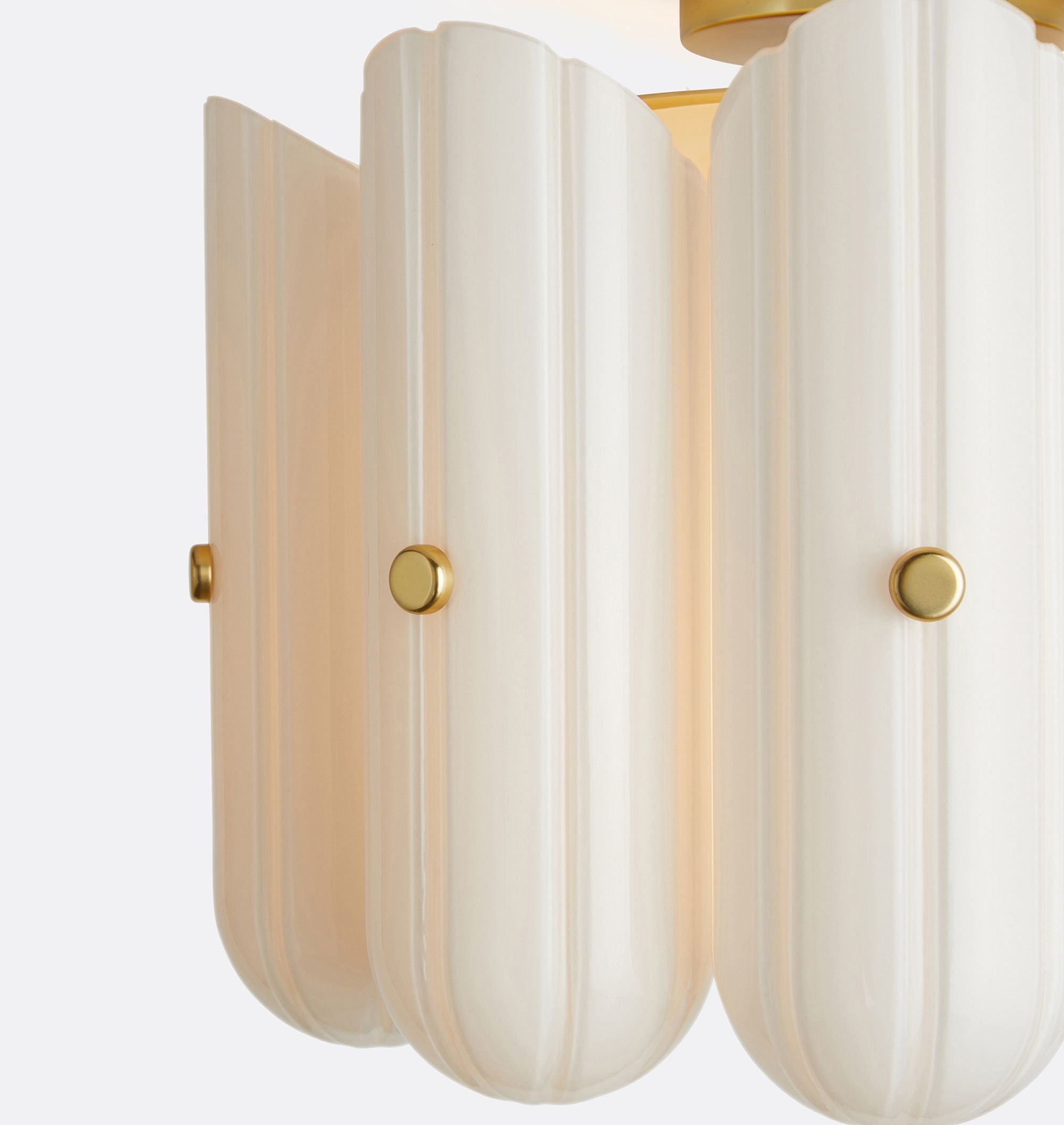 Lorna LED Flush Mount 16" - Polished NickelJoyfuzzy