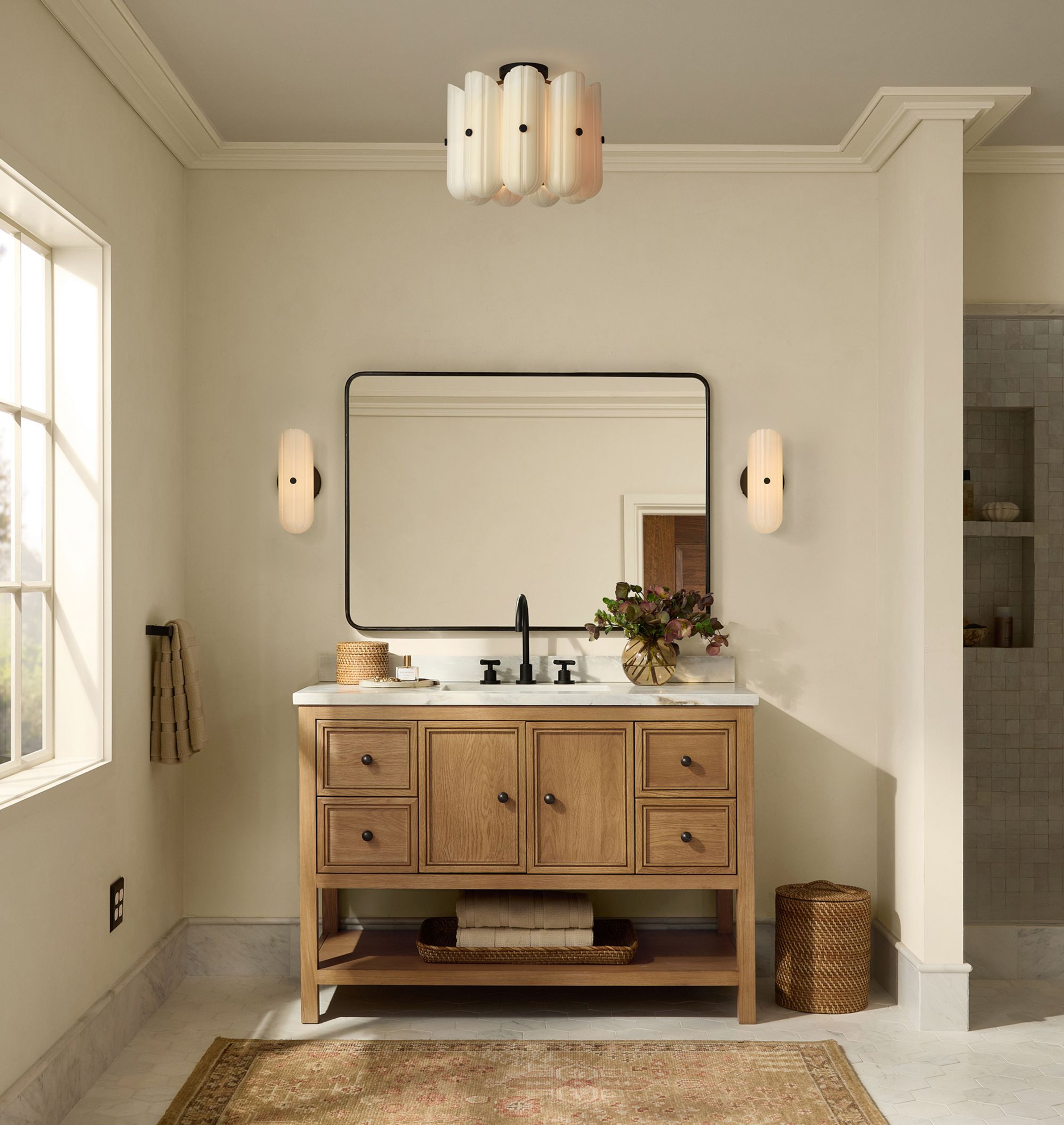 Lorna LED Flush Mount 16" - BronzeJoyfuzzy