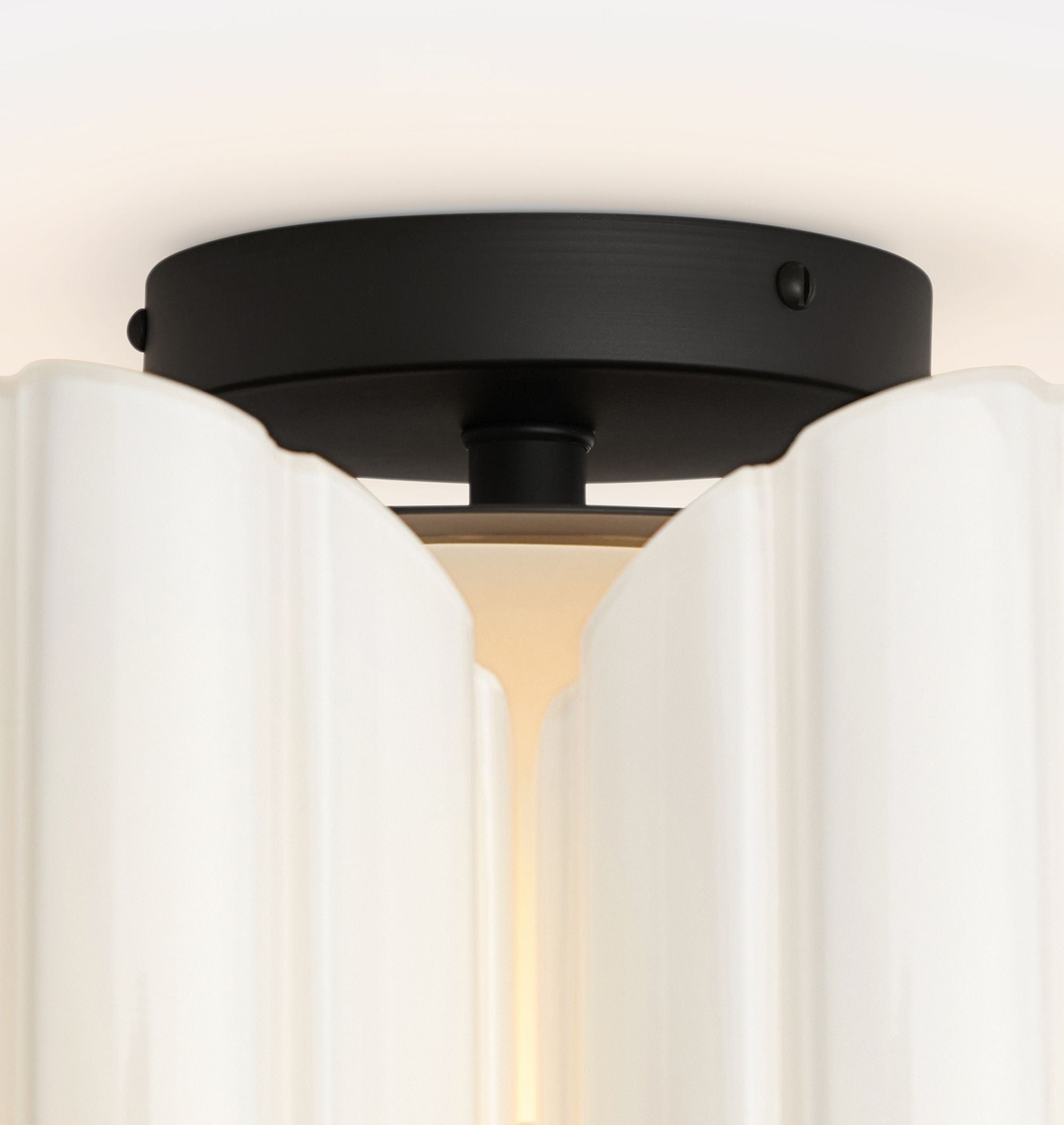 Lorna LED Flush Mount 16" - Polished NickelJoyfuzzy