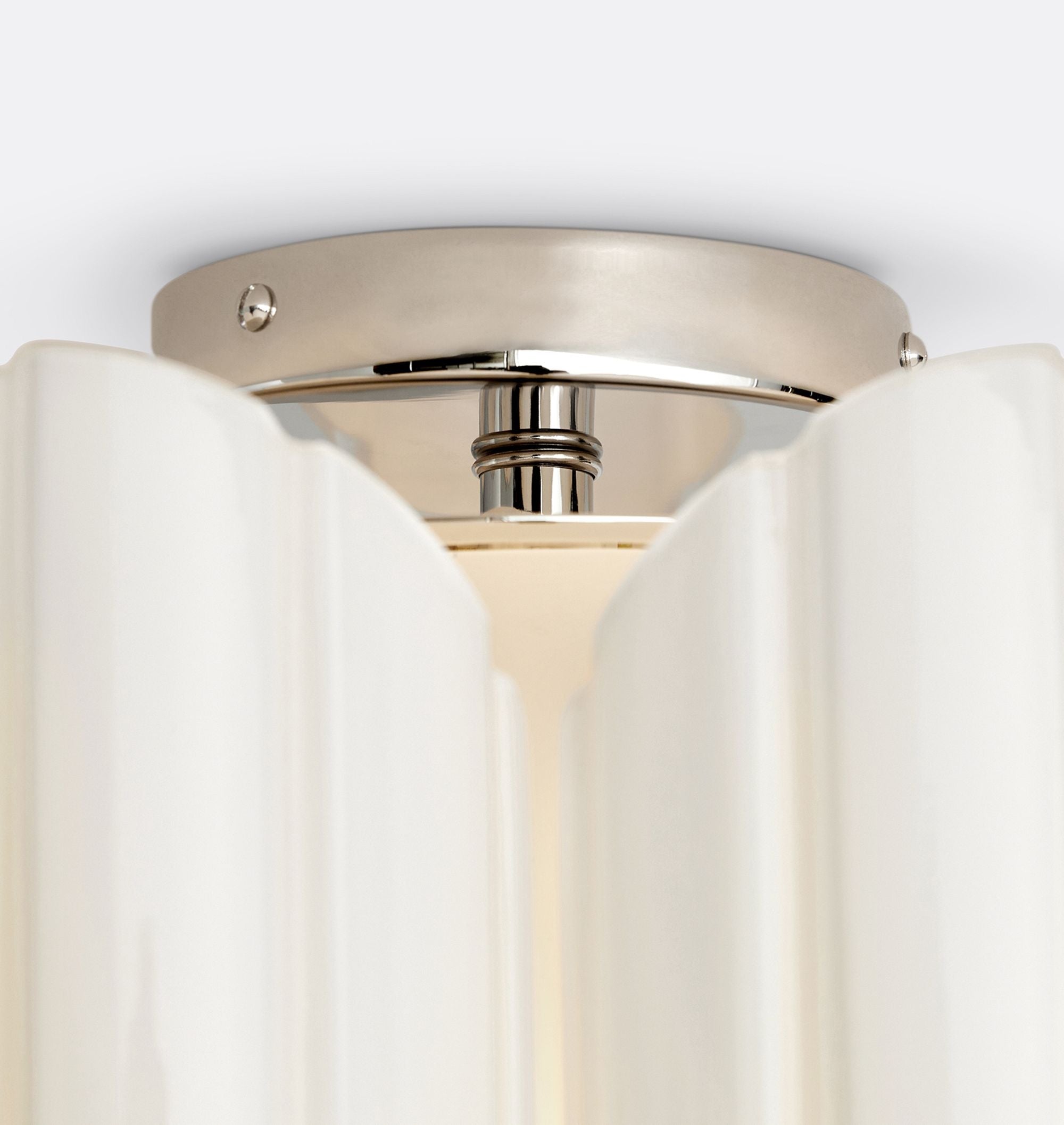 Lorna LED Flush Mount 16" - Polished NickelJoyfuzzy