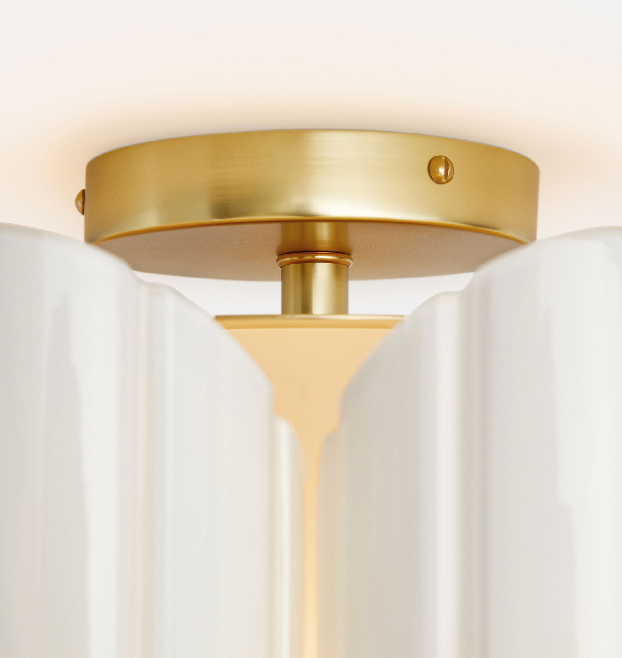 Lorna LED Flush Mount 16" - Polished NickelJoyfuzzy
