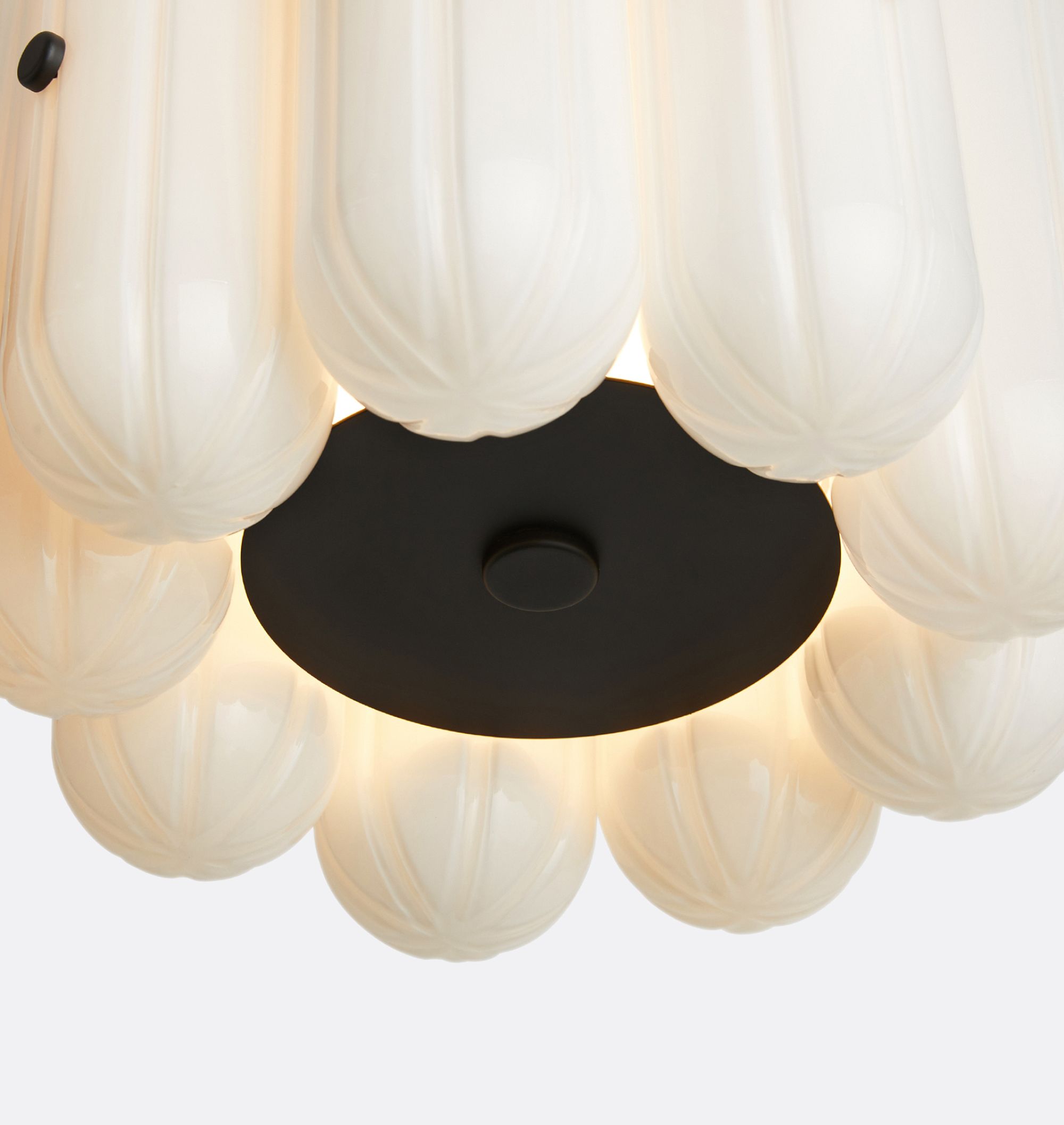 Lorna LED Flush Mount 16" - Polished NickelJoyfuzzy
