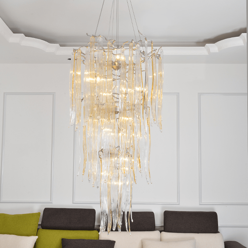 Luxury Crystal Branch Chandelier For Staircase - 19.69" diamJoyfuzzy