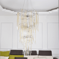 Luxury Crystal Branch Chandelier For Staircase - 19.69