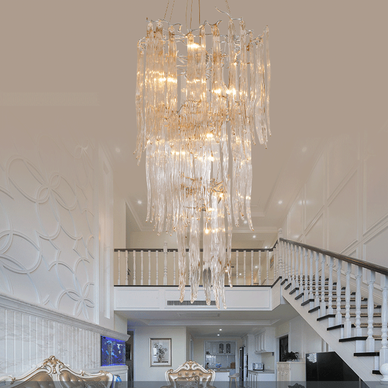 Luxury Crystal Branch Chandelier For Staircase - 19.69" diamJoyfuzzy