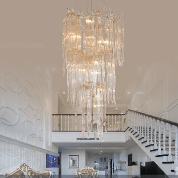 Luxury Crystal Branch Chandelier For Staircase - 19.69" diamJoyfuzzy