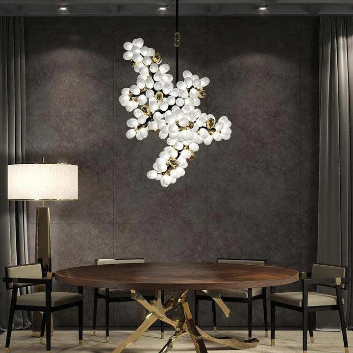 Luxury Escamoles Vertical Grape Chandelier - Joyfuzzy